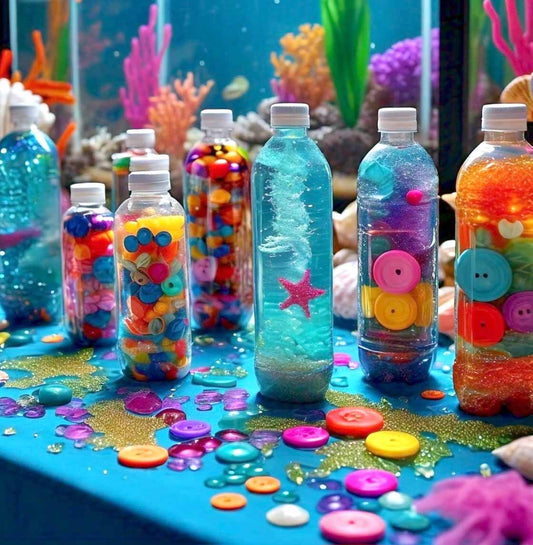 Build My Own Ocean: DIY Sensory Bottles