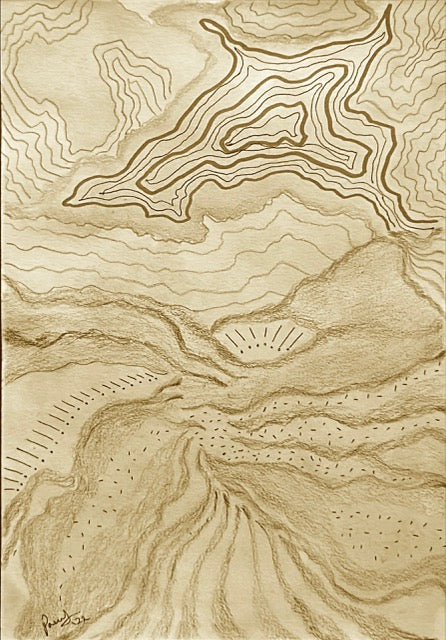 Trails amid Terrains