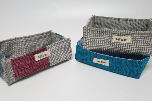 Upcycled Patched Trinket Tray & Key-Fob Workshop by RE-STORE