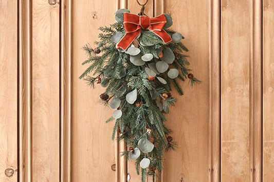 CHRISTMAS SWAG | HOLIDAY DOOR DECOR