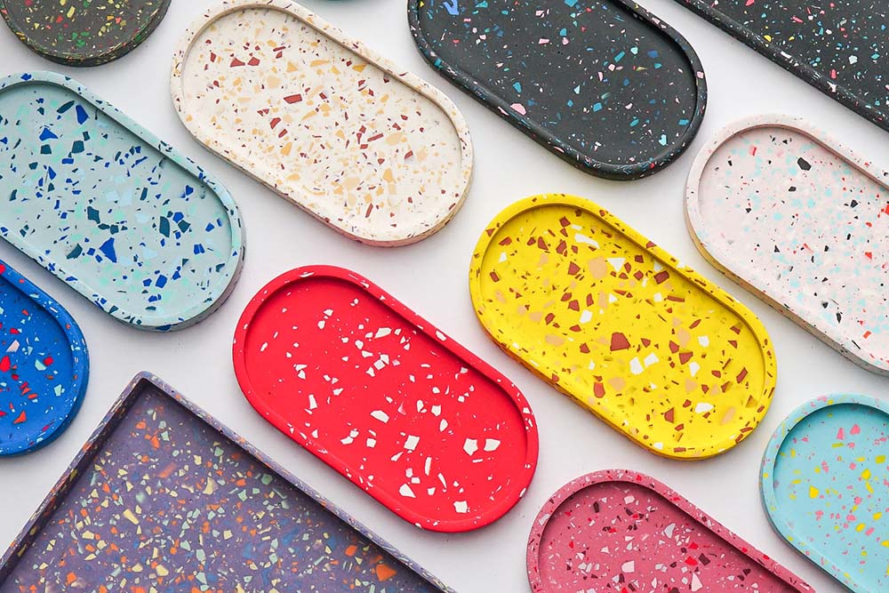Terrazzo Jesmonite Pill Tray Workshop by CHOKMAH
