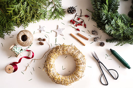 SUSTAINABLE CHRISTMAS WREATH | KIDS EDITION